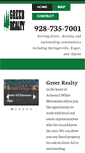 Mobile Screenshot of greerrealtyaz.com